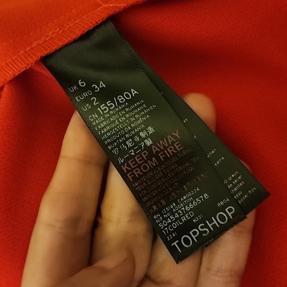 TopShop Ruffle Crop Jacket - Picture 7 of 8